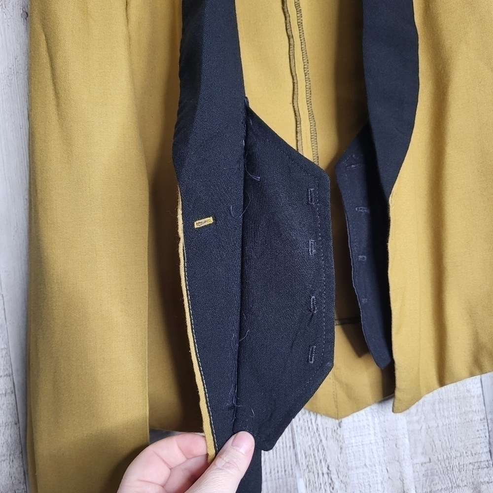 ❤️ Ella Skinner Club Jacket. Mustard Yellow. Vintage - Picture 2 of 9